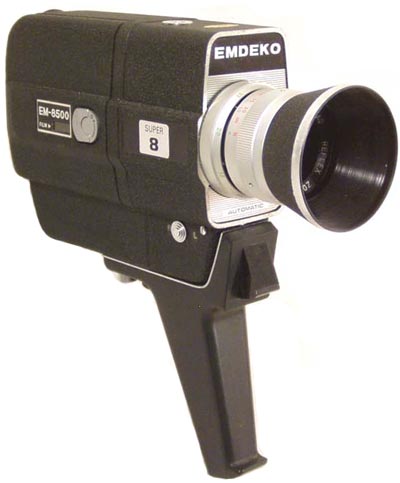 Vintage Emdeko Super Dual 8 Automatic 8mm Movie Projector Reel to Reel  EM-9000