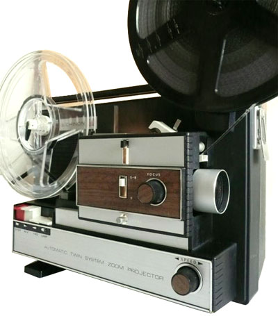 .com: Chinon DUAL Super 8MM & 8MM Movie Projector (Type II