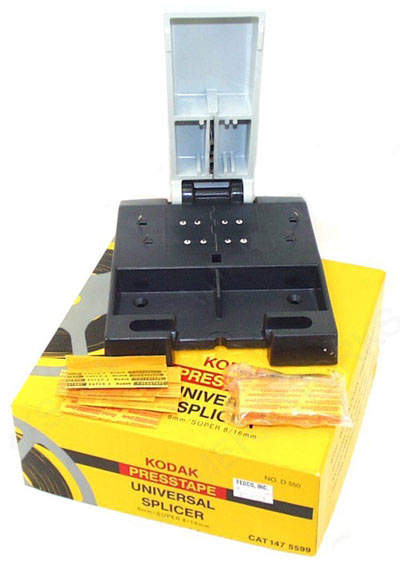 The Easy Way to Splice Super 8 Film / KODAK Presstape Universal Splicer 