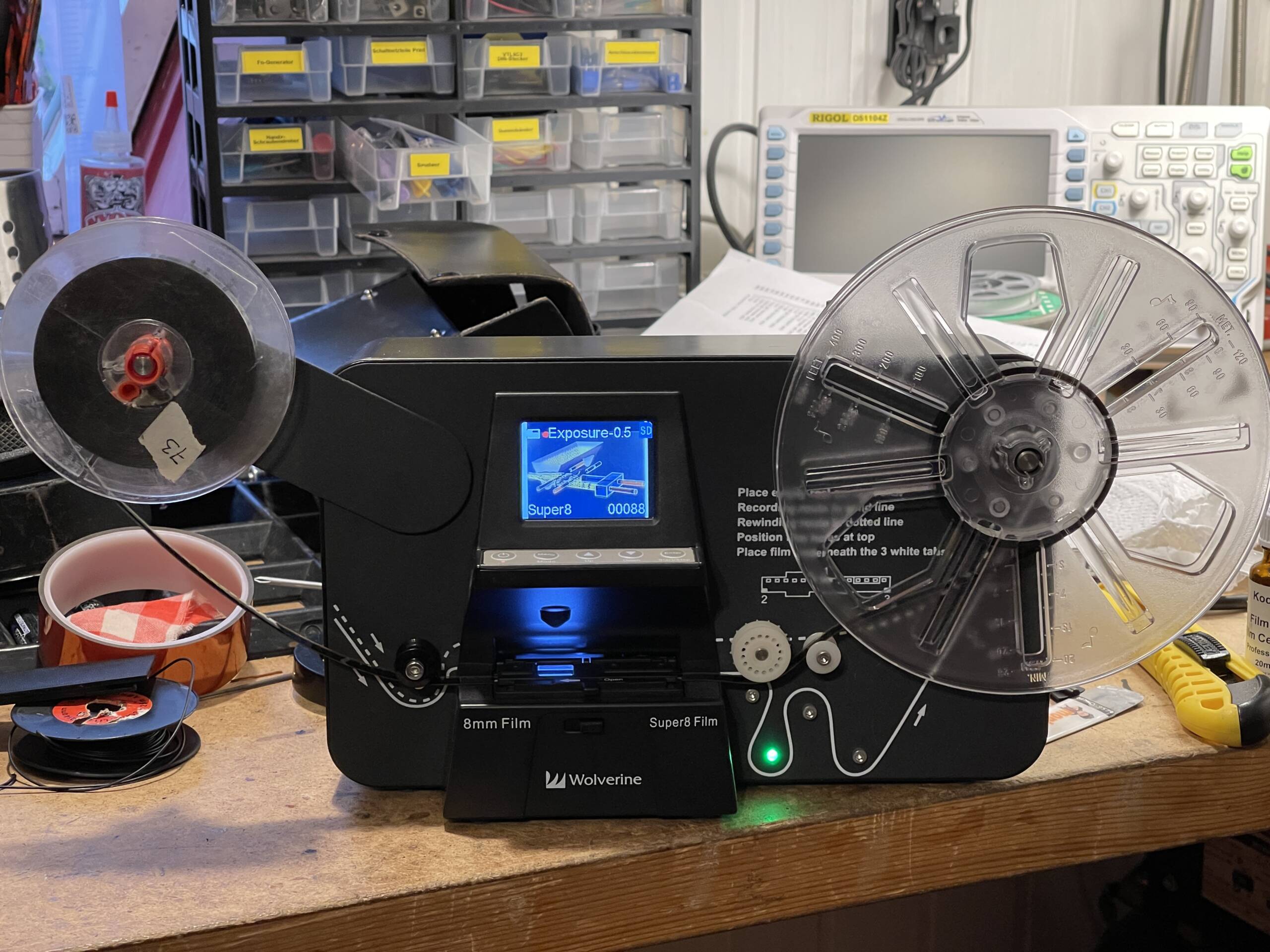 Modification of the Wolverine Pro Film Scanner
